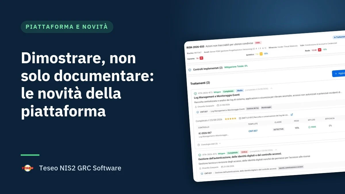 Dimostrare, non solo documentare: le novità della piattaforma